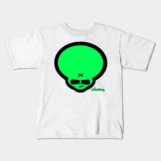 Smirking Alien Kids T-Shirt